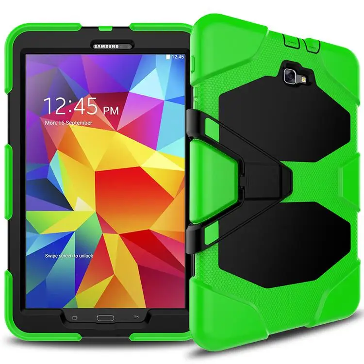 CaAmor сверхпрочный чехол для Samsung Galaxy Tab A A6 10 1 2016 T585 T580 планшета Мягкий силикон + PC