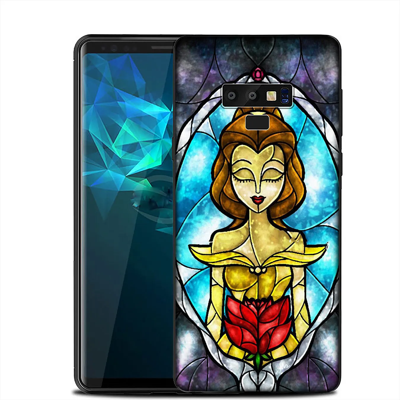 IYICAO Мягкий силиконовый чехол с рисунком принцессы для Samsung Galaxy A6 Plus A9 A8 A7 2018 A3 A5 2016