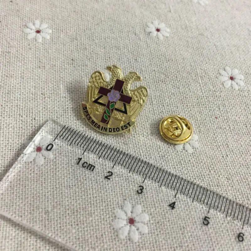 10 шт. заколки для лацканов в виде масонской кладки 32 градуса | Дом и сад