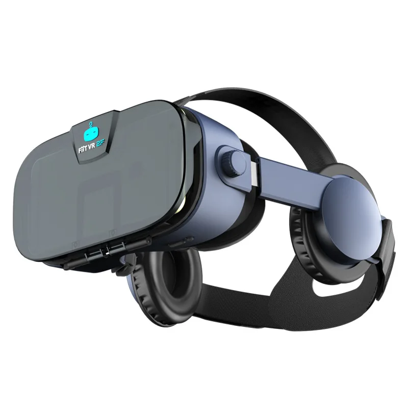 Only VR FiiT VR 2F VR виртуальной реальности 3D очки стереонаушники+ смарт Bluetooth беспроводной пульт дистанционного управления геймпад для 4,0-6,3 дюймов - Цвет: Only VR