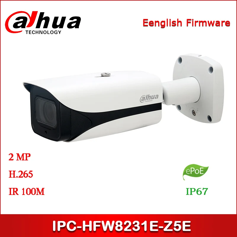 Ip-камера Dahua IPC-HFW8231E-Z5E 2MP 7 мм ~ 35 зум-объектив WDR IR Bullet сетевая камера с камерой