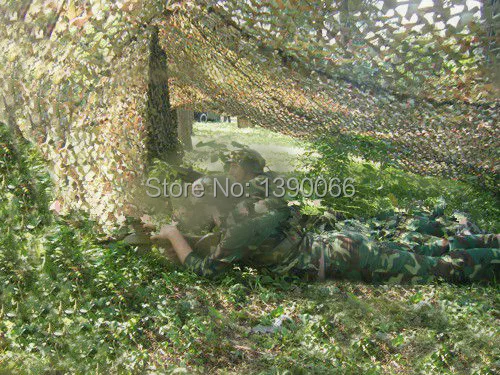 3x5m Military woodland leaves camouflage net jungle camo netting Hunting Camping camoflage Photography background | Спорт и