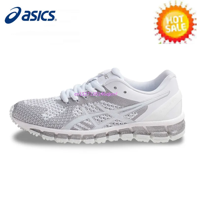 Популярные оригинальные ASICS GEL-QUANTUM 360, женские кроссовки для бега, белые спортивные кроссовки на шнуровке, дышащие