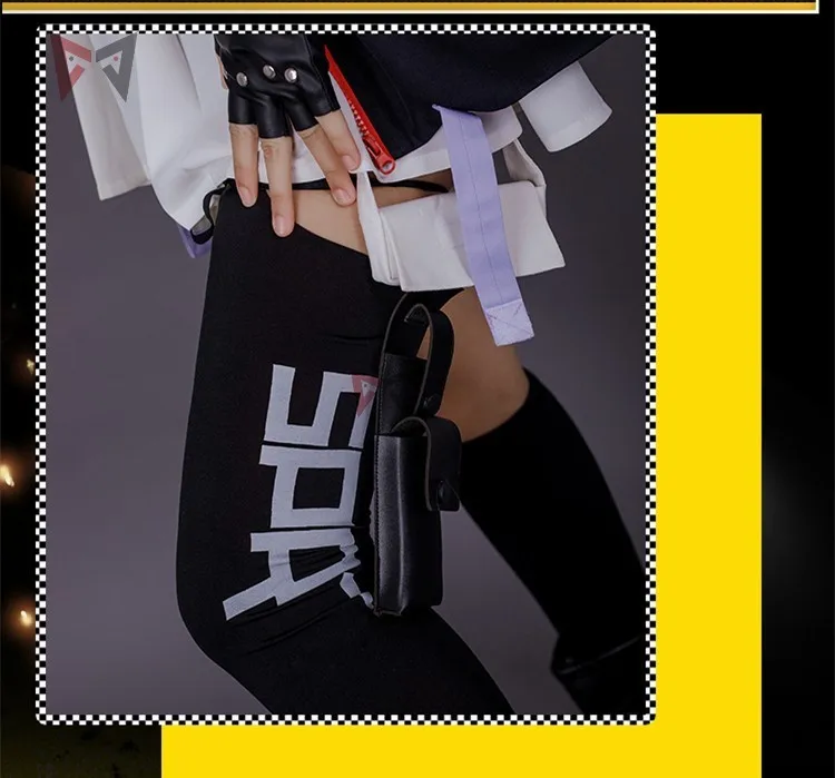 New Girls' Frontline cosplay costume ST-AR15 cos fashion coat bag set wig tie glove uniform clothing for girl women anime set