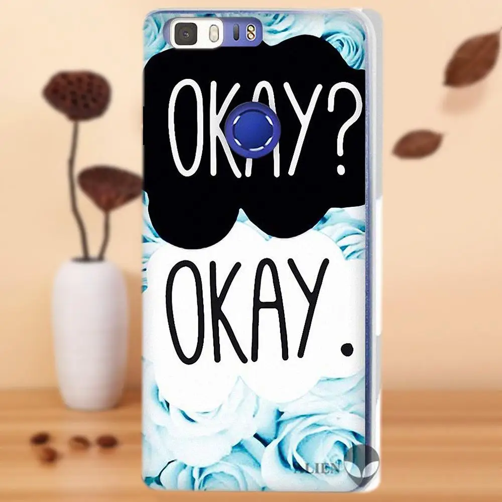 Soft Shell The Fault In Our Stars Okay Hard For Huawei G7 G8 Honor 5A 5C 5X 6 6X 7 8 V8 Mate 9 P7 P8 P9 P10 Lite Plus | Мобильные