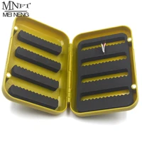 mnft 1pcs abs plastic foam fly fishing flies lure box fly tying artificial insect bait hook case boxes fish accessories l s