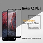 Полное покрытие из закаленного стекла для Nokia 7,1 Plus Защитная пленка для Nokia 7,1 Plus X7 стекло