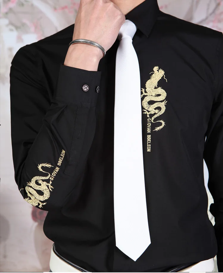 

Men's French Cuff Long Sleeve Regular Fit Dress Shirts with Metal Cufflinks