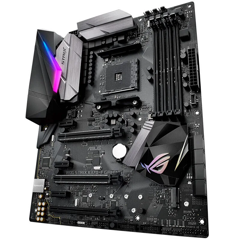 Игровая системная плата Asus ROG STRIX X370 F AMD Socket AM4|Материнские платы| |