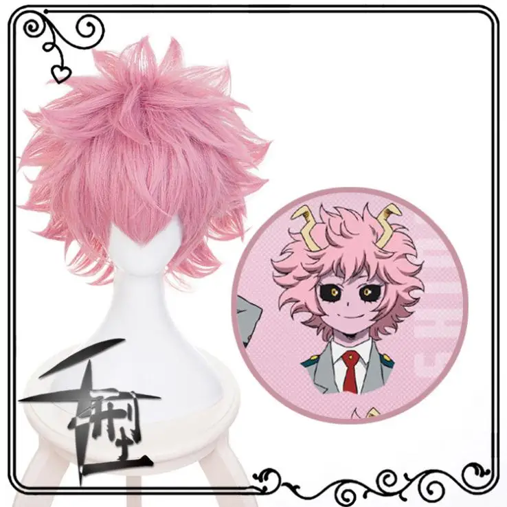 Pinky Ролевые игры Deku Hairpiece аниме мой герой училища Косплей вечерние аксессуары Поставщик мидория изуку Todoroki Shoto Cos Toy Deku - Цвет: Pinky