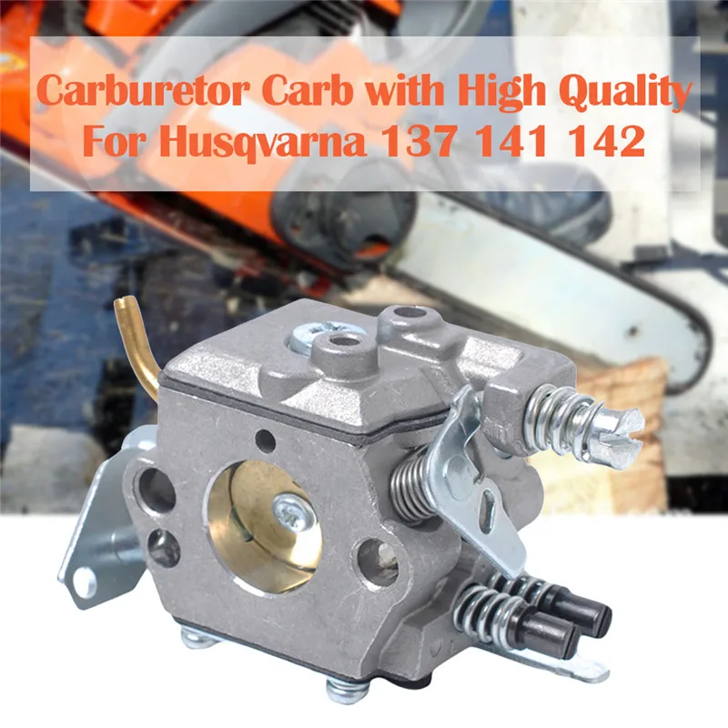 CARPRIE карбюратор Замена карбюратор арматура для Husqvarna 137 141 142 бензопила Zama C1Q-W29E Carb с масляным уплотнением m27