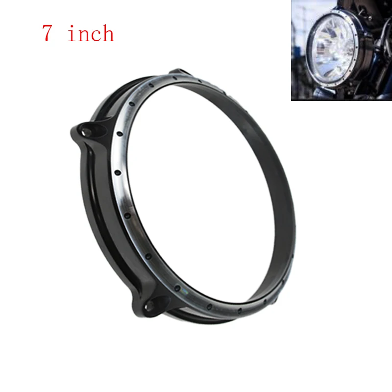 Новинка облицовочное кольцо для передней фары мотоцикла 7 дюймов BMW R Nine T ABS 2014 2016