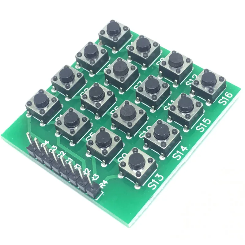 8pin 4x4 4*4 Матрица 16 кнопок клавиатуры макетный модуль микроконтроллер для arduino