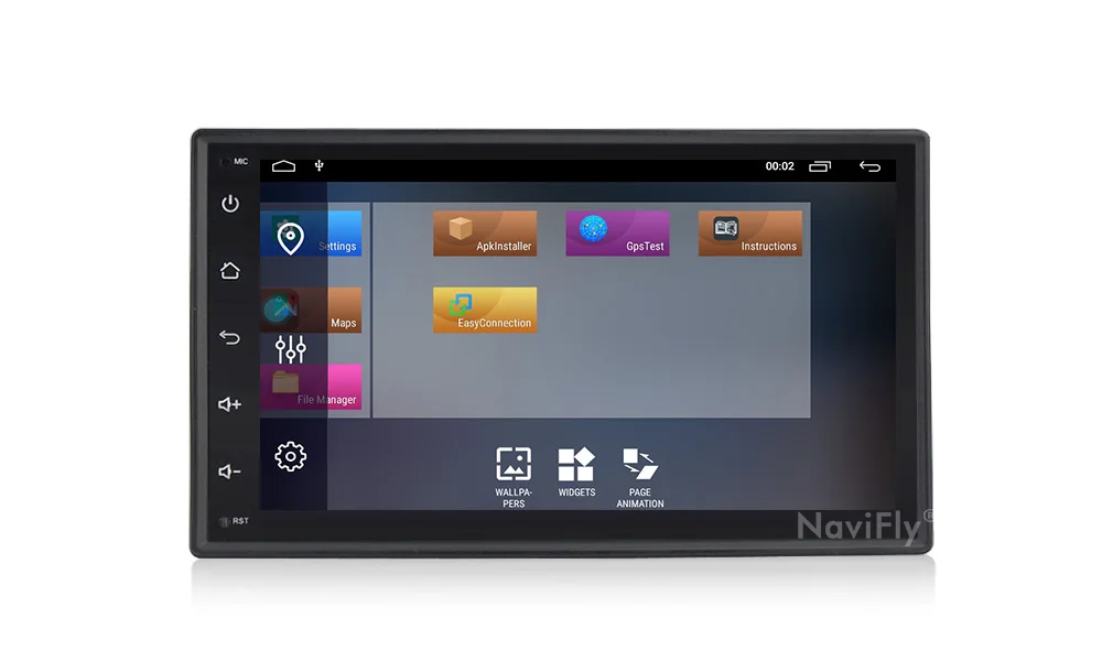 NaviFly 32G rom Android 9,1 автомобильный fm-радио USB кассета для Nissan Toyota peugeot KIA Автомобильный мультимедийный с wifi 4G SWC RDS BT DVR