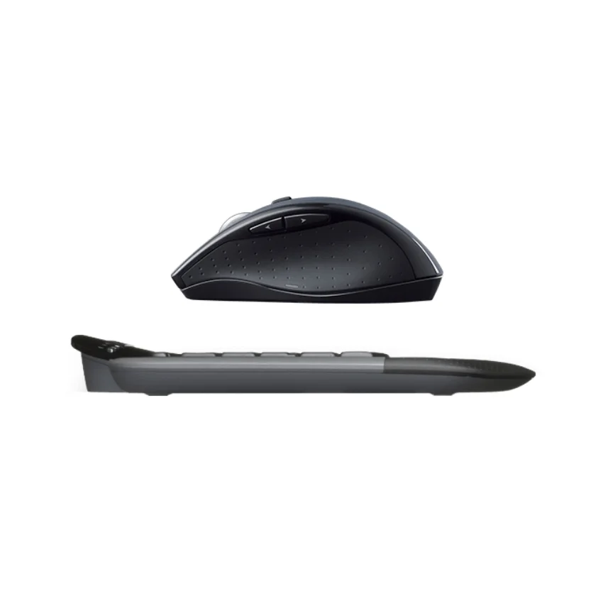 Logitech MK710 стандартная клавиатура беспроводная РЧ QWERTY черный мышь в