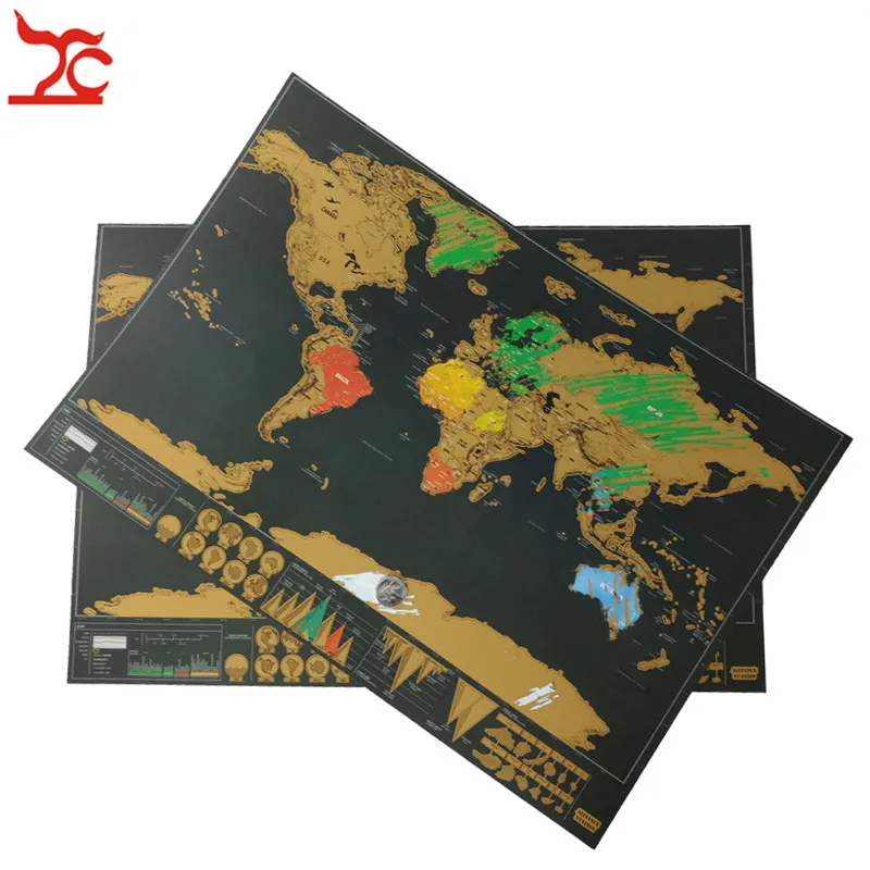 

Роскошный постер с изображением карты мира, персонализированный журнал, настенный постер с изображением журнала, декоративный журнал, пода...