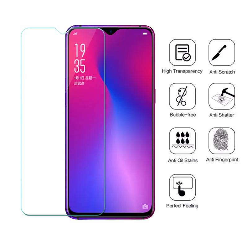 FQYANG 2 шт. 9H закаленное стекло для OPPO R17 F9 F1 F1S F3 PLUS NEO9 N3 N1 MINI NEX U707 защитное