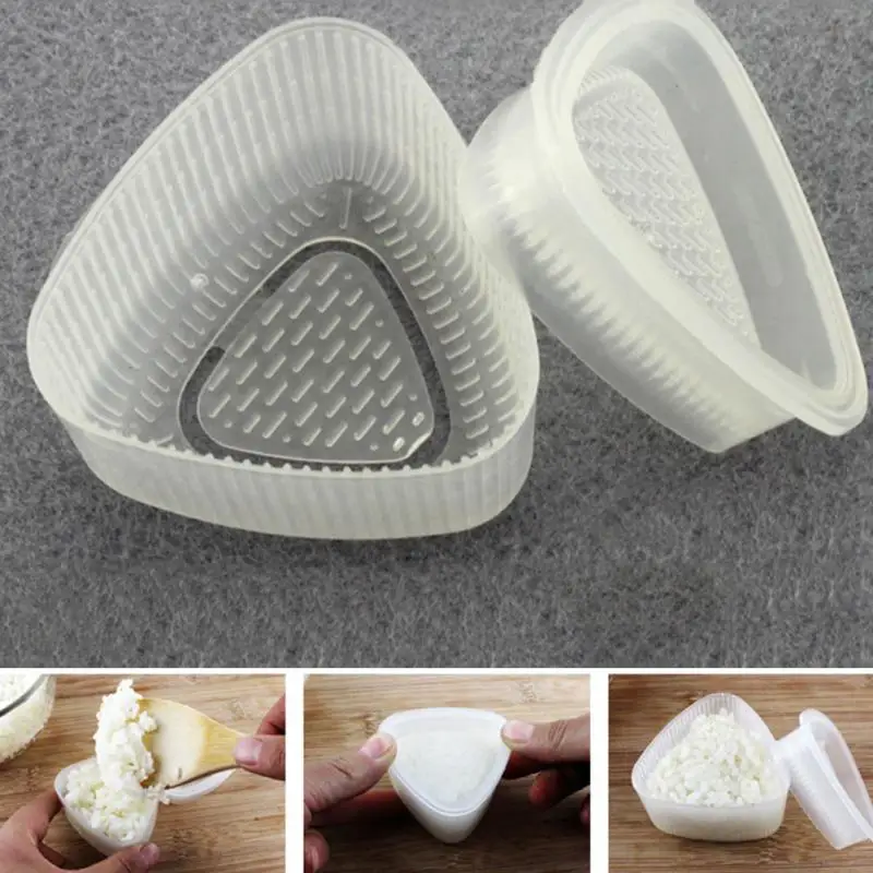 2 шт. прозрачный суши формы Еда Класс PP Кухня аксессуары Райс Mold DIY делая