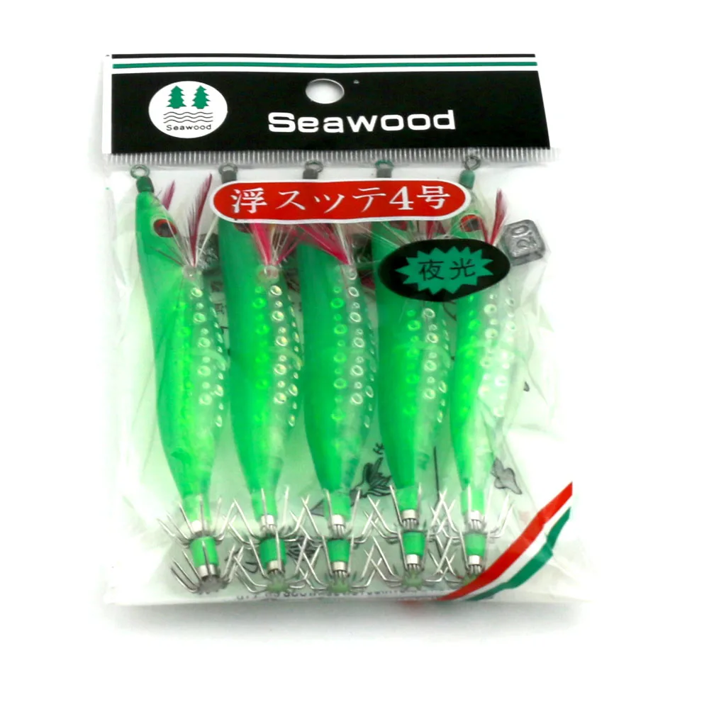 Горячая Распродажа 30 шт. Кальмар джиг приманка для рыбалки 10 см 9 1 г Светящиеся