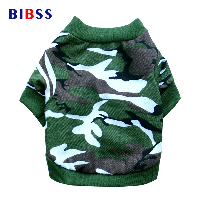 

Камуфляжная цветная одежда для собак, Милая футболка, жилет для собак на весну и лето, идентификация для собак, чихуахуа, йоркширского терье...