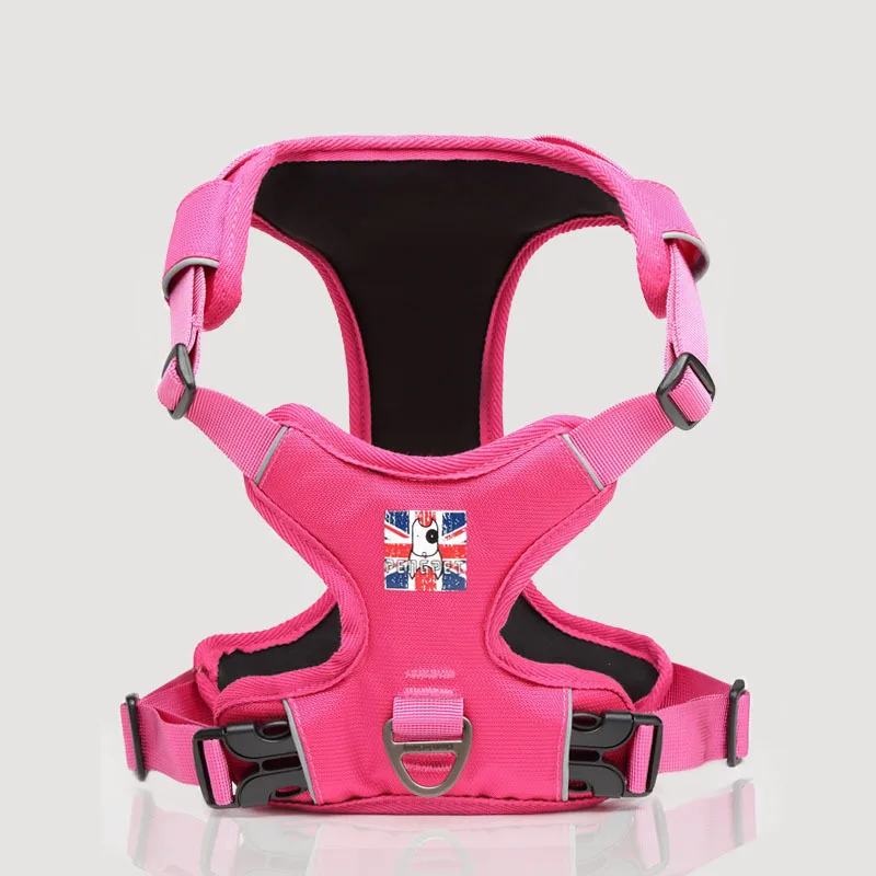 Шлейка для собак SandyFloyd нейлоновый сетчатый жилет поводок нагрудный ремень