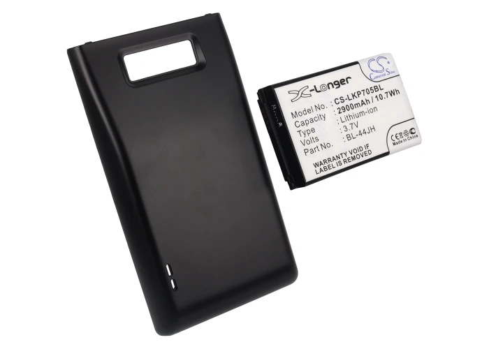 Аккумулятор Cameron Sino 2900 мАч для LG Optimus P705 P705g|battery bl-44jh|cameron sinobattery for lg |