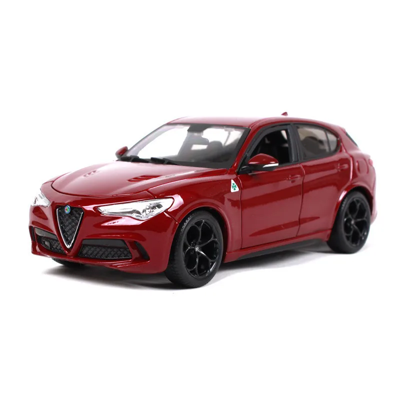 Высокое качество 1:24 Alfa Romeo Stelv10 SUV цинковый сплав модель автомобиля коллекция и