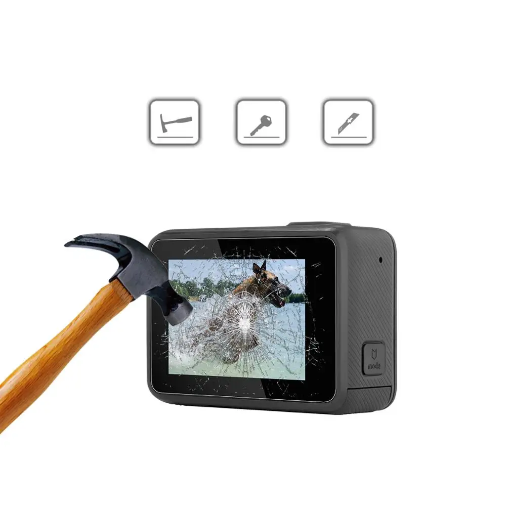 УФ-объектив кольцо Замена Защитный чехол для ремонта рамка Gopro Hero 5 6 7 Защитная