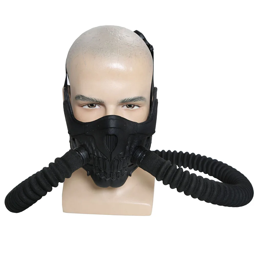 X-COSTUME Mad Max immber Old Joe черная трубка маска для лица Аксессуары косплея Хэллоуин