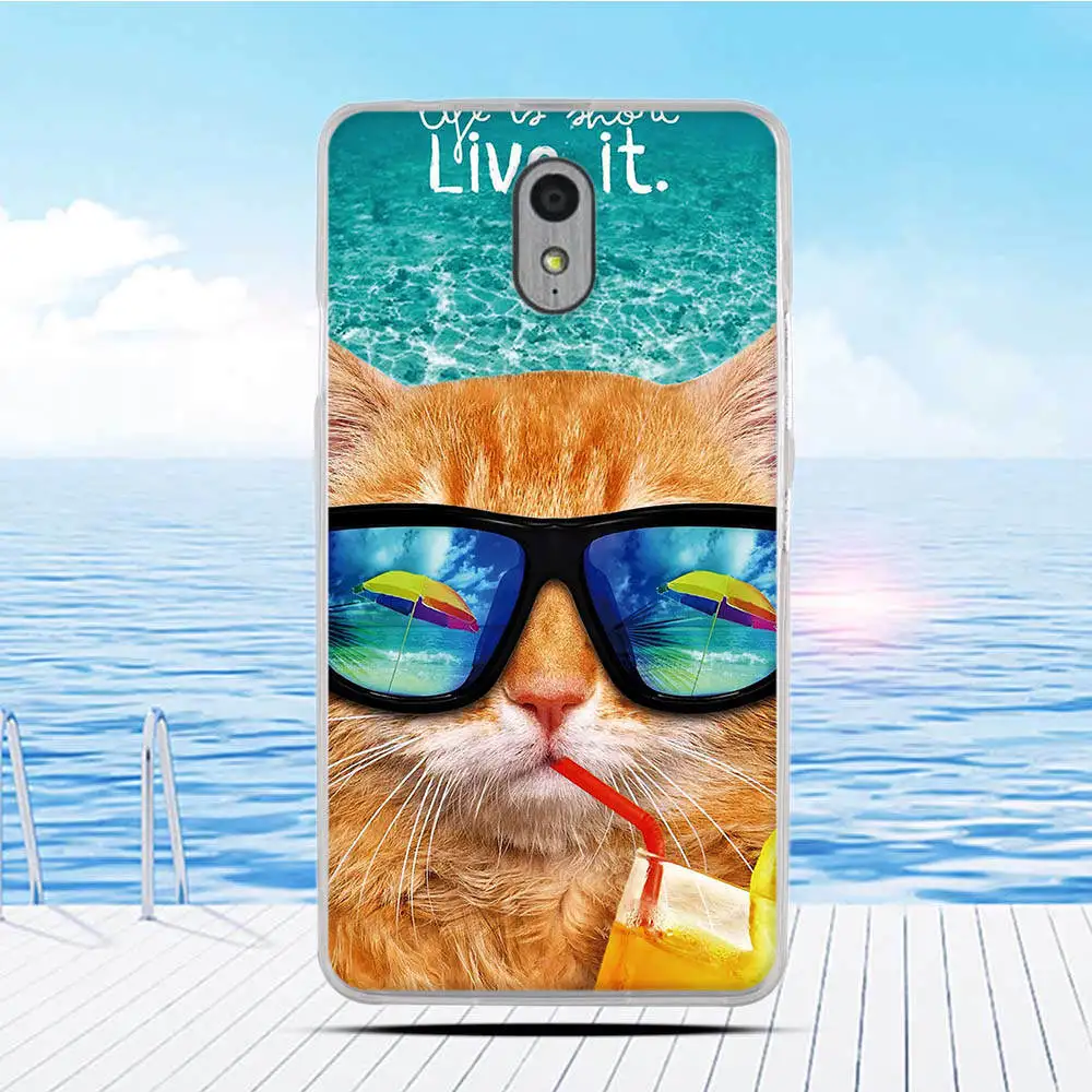 Чехол для Lenovo Vibe P1M с мультяшным 3D рельефным рисунком задняя крышка из мягкого
