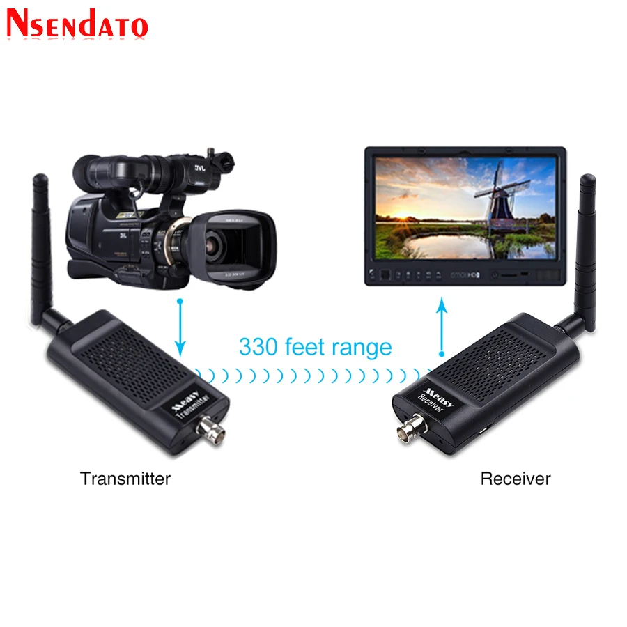 Measy Air SDI 3 2 4G/5 8G 1080P 3D 100M беспроводная аудиокамера прямой трансмиттер передатчик