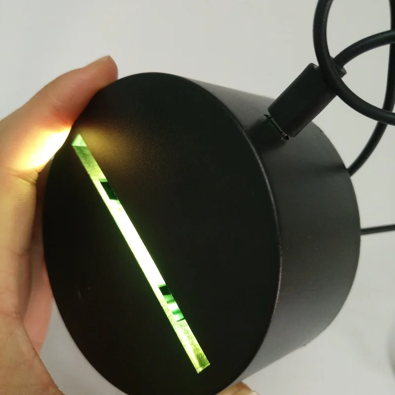 Панда 3d ночник красочный дистанционный сенсорный Switt Usb настольная лампа ребенок