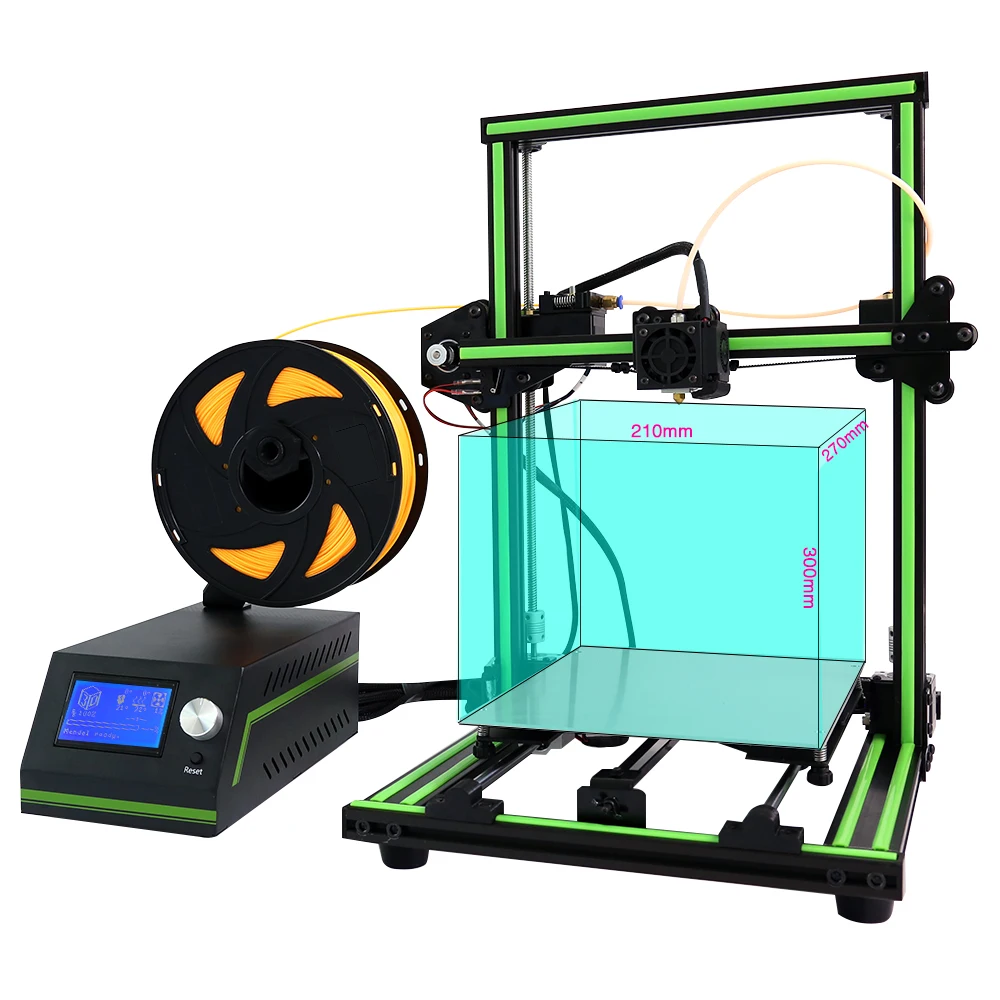 Anet E10 3d принтер наборы DIY высокая точность печати рамка из алюминиевого сплава 12864