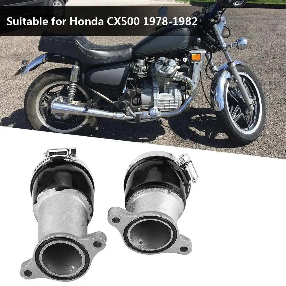 2 шт. Алюминий карбюратор впускного коллектора для Honda CX500 1978 1979 1980 1981 1982 moto rcycle запчасти carburador de moto
