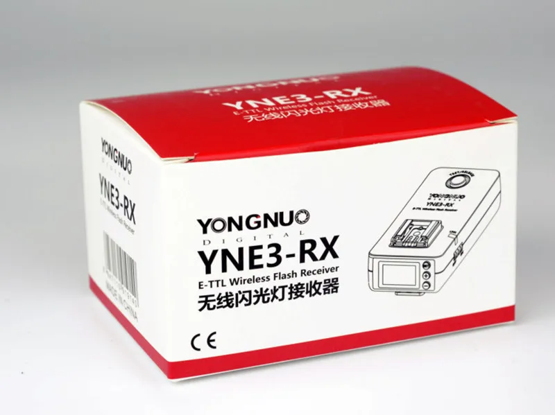 Yongnuo YN-E3-RX E-TTL беспроводной приемник вспышки для YONGNUO YN568EX II, YN565EX II YN600EX-RT, YNE3-RX для Canon 580EX II 600EX-RT
