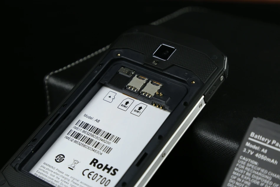 AGM A8 IP68 Водонепроницаемый 4050 мАч мобильный телефон 5," HD 3 Гб ram 32 Гб rom Qualcomm MSM8916 четырехъядерный 13,0 МП NFC OTG