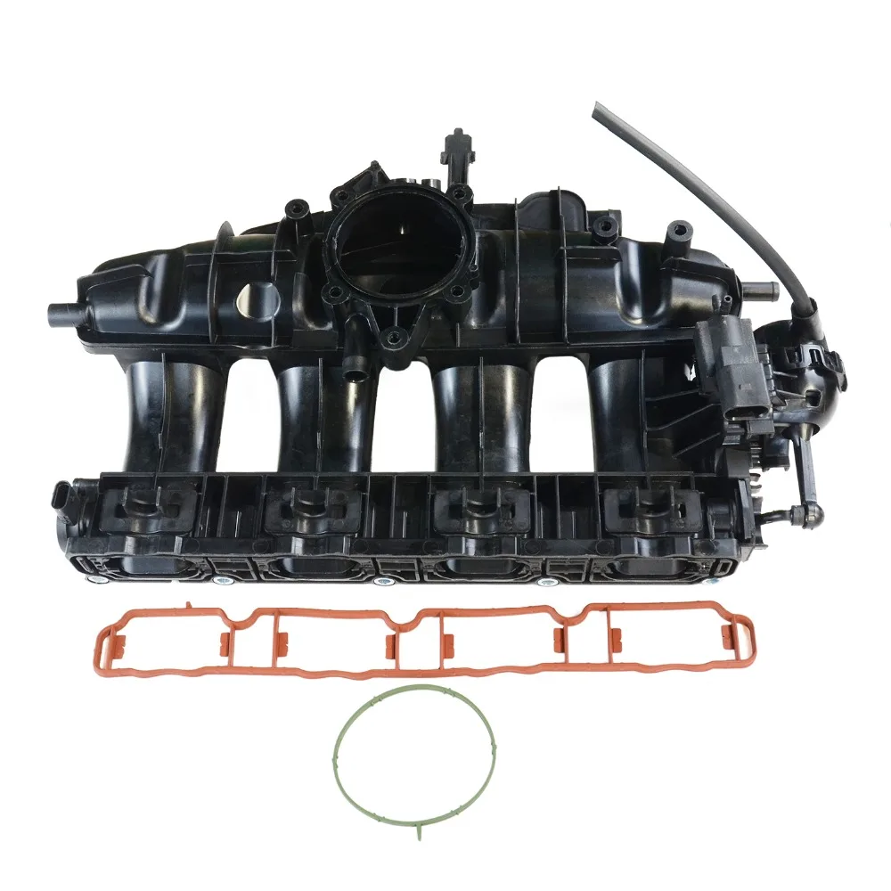 AP01 впускной коллектор с соленоидным клапаном и датчиком для VW GTI Jetta Passat Beetle Audi A3 2 0