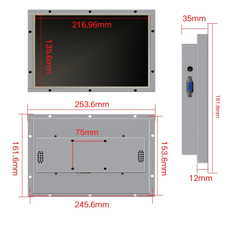 , 10, 1 ,   , HDMI, VGA, DVI, AV-