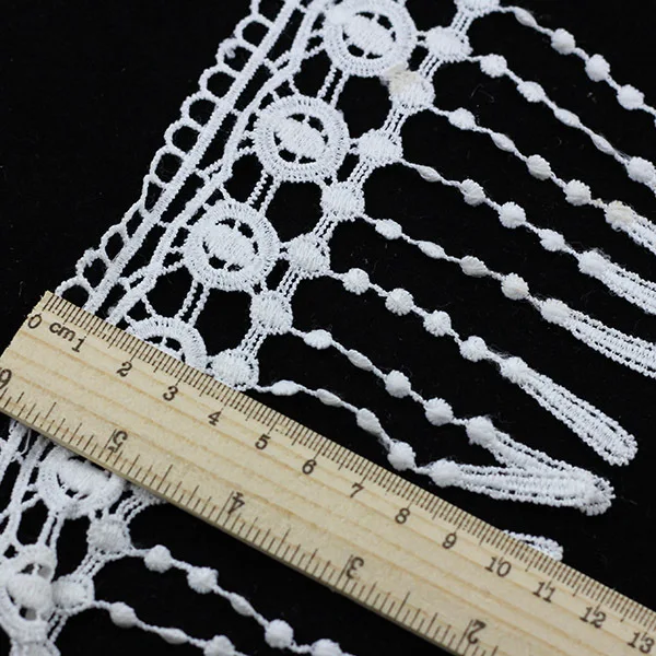 

Embroidered Motif Lace FabricVenise Ribbon Applique Scrapbooking Trim Decorated Sewing aviamentos for Craft Cloth14yard/T826