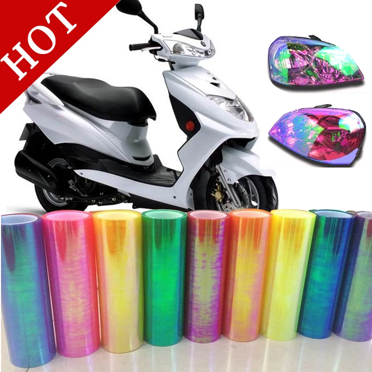 Free Shipping 30cm*100cm motorcycle Headlamp Film Tail lamp Membrane Protective HeadLight Sticker Vinyl Roll | Автомобили и