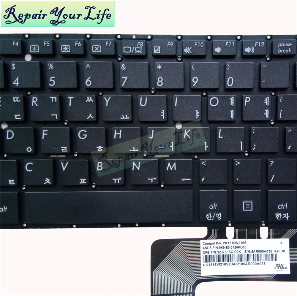 Клавиатура для ноутбука ASUS Q302 Q302LA P302LJ TP300 TP300L TP300LA TP300LD TP301 KR KO | Компьютеры и офис