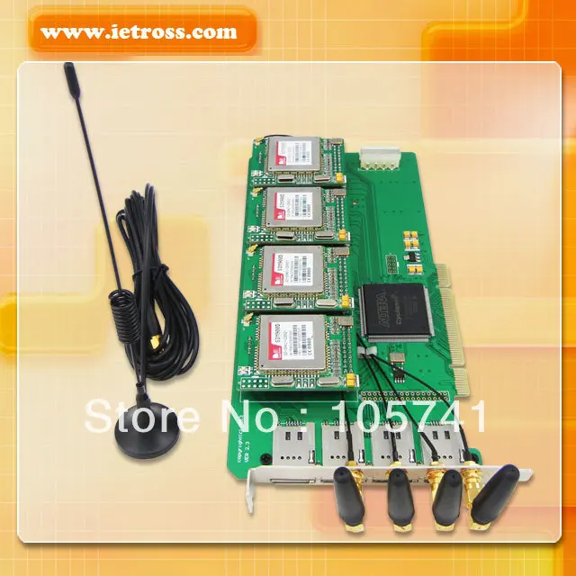GSM400G VoIP PBX Card TDM400P with GSM modules PCI card|pbx sale|card combocard cutter |