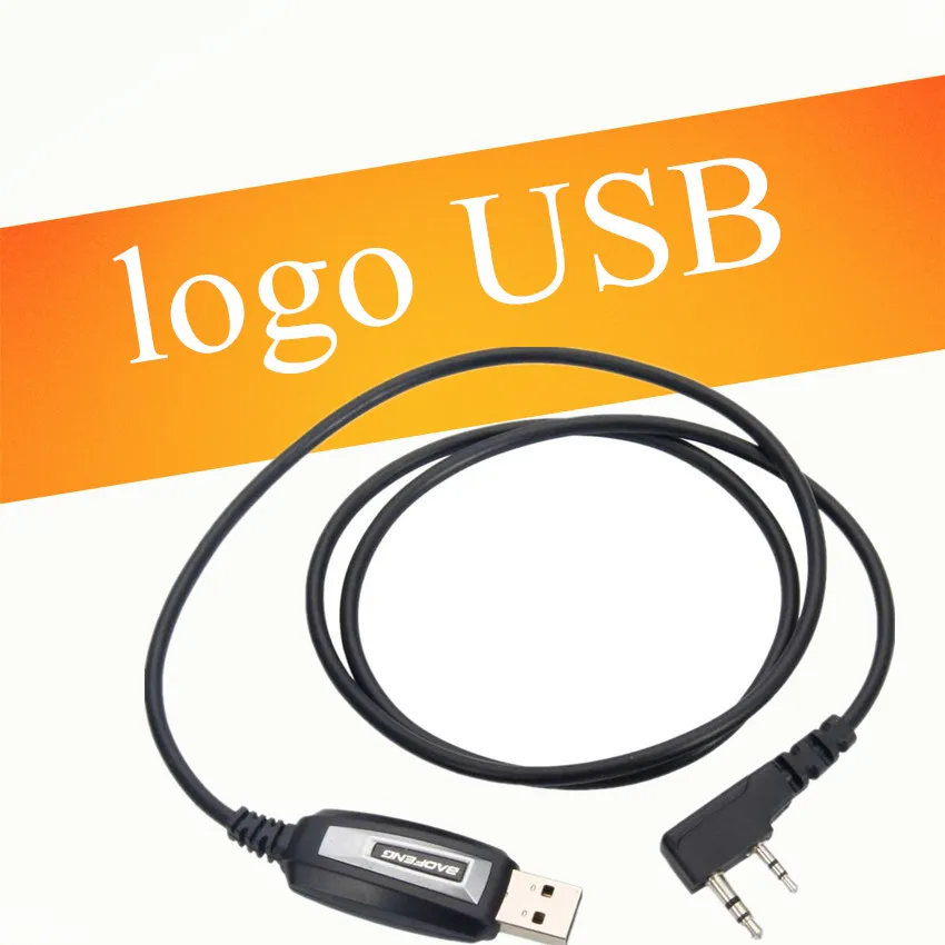2 шт. Baofeng USB Кабель для программирования + компакт диск с драйверами UV 8 5RE UV5R 888 S BF