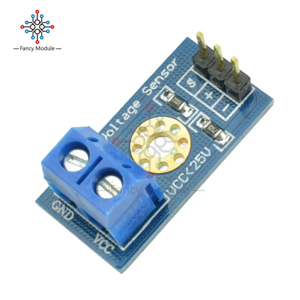 Стандартный модуль датчика напряжения тестовые электронные кирпичи для робота