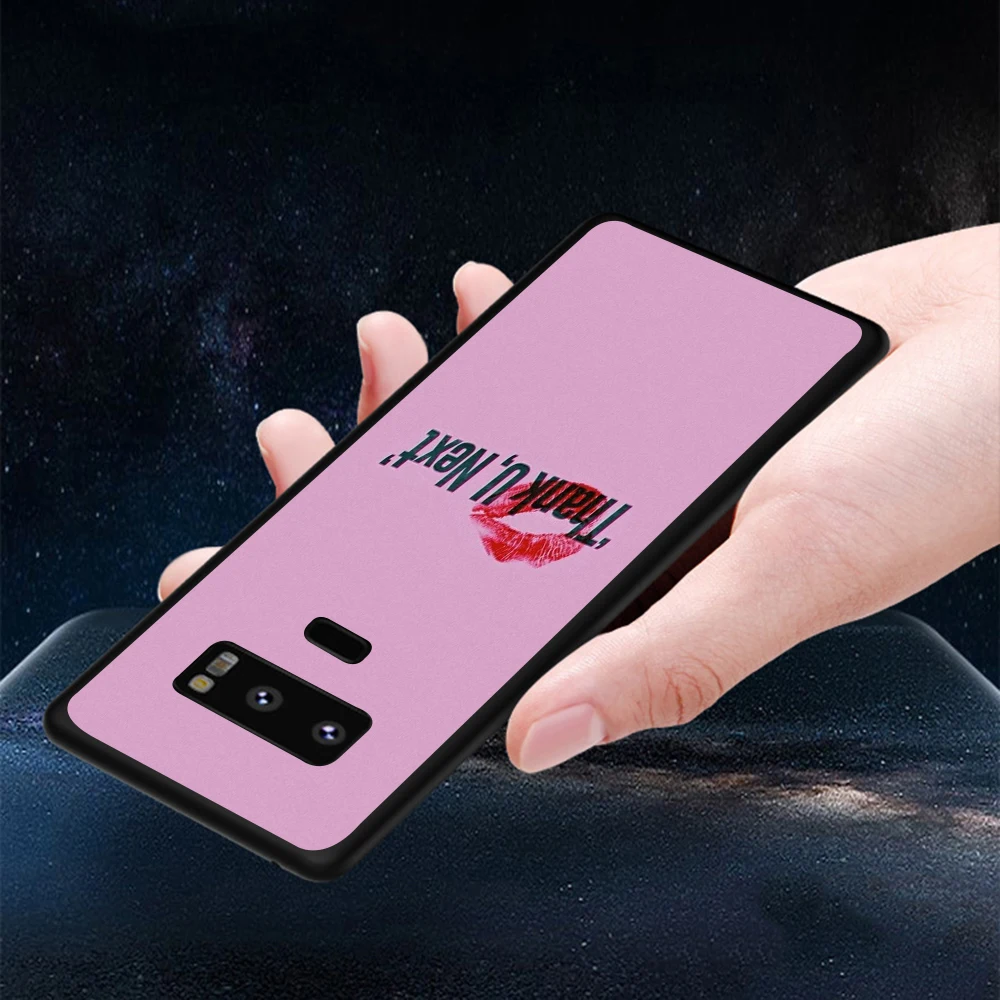 Lavaza Ariana Grande Thank U Next Soft TPU Phone Case for Samsung Galaxy A10 A30 A40 A50 A70 M10 M20 M30 Silicone Cover | Мобильные