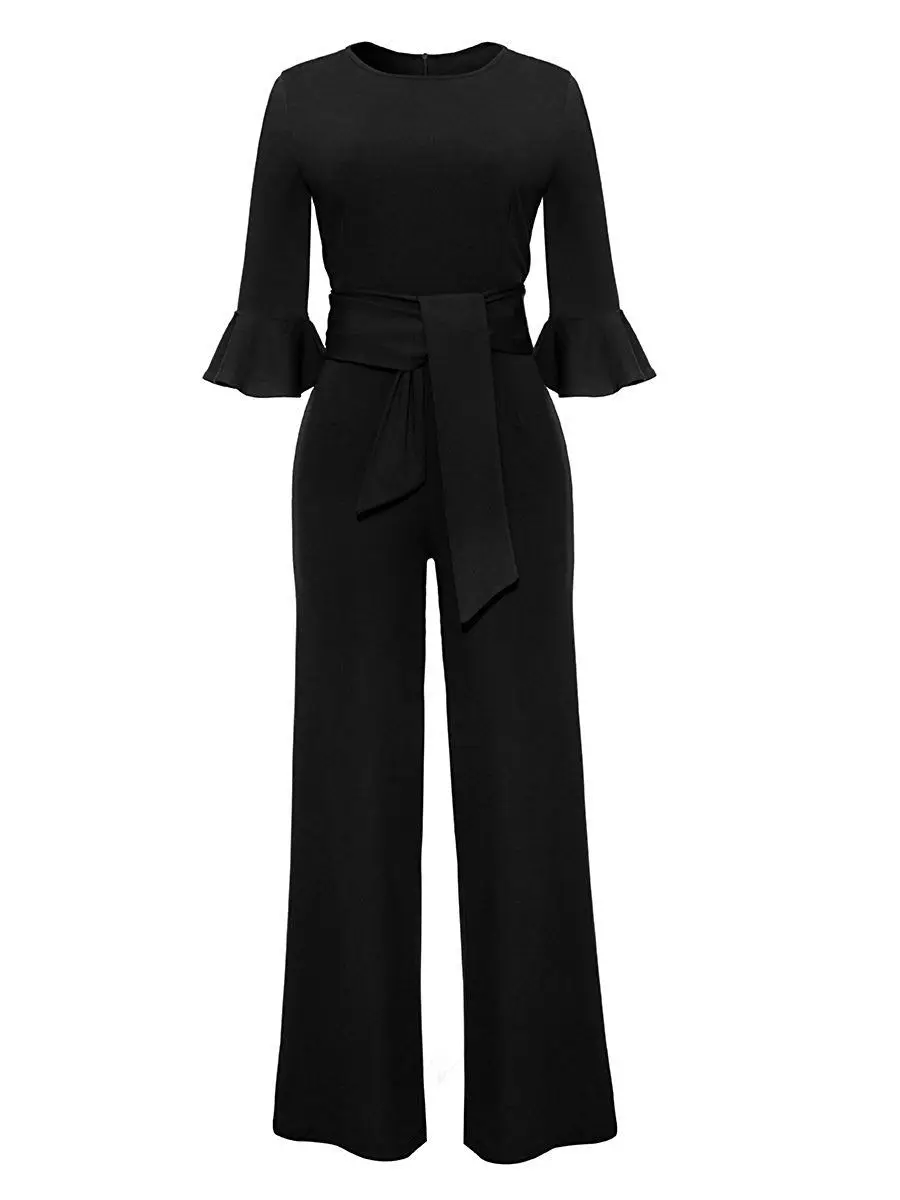 Новый Для женщин Повседневное Комбинезон Эластичный Bodycon Вечерние Брюки для