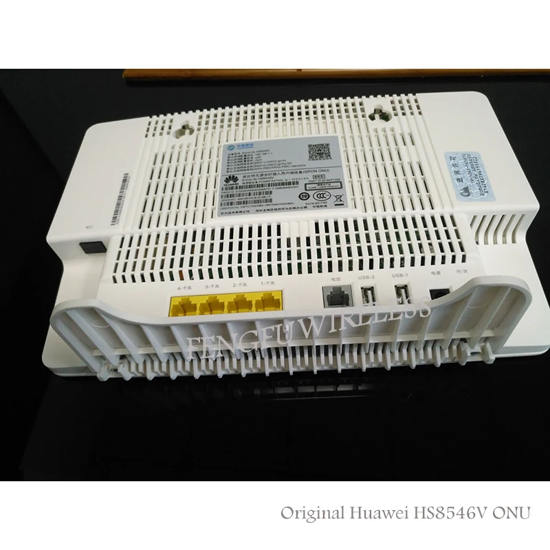Оригинальный HS8546V GPON ONU ONT HGU двухдиапазонный маршрутизатор 4GE + Wifi2.4GHz и 5ghz такая же