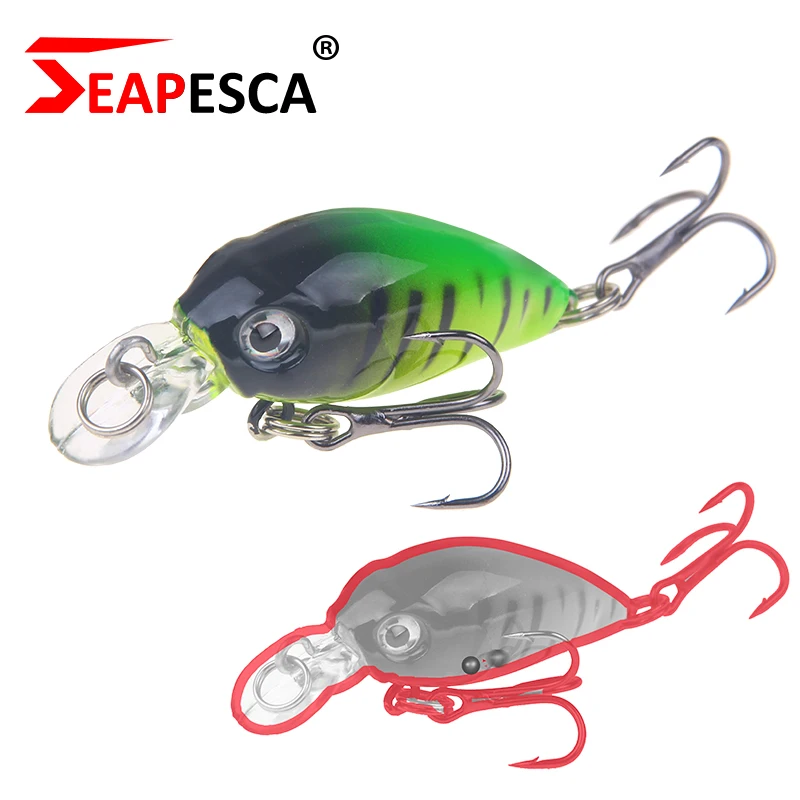 SEAPESCA Горячая Модальная сумашедшая рыбалка приманка 40 мм 3 5 г искусственные
