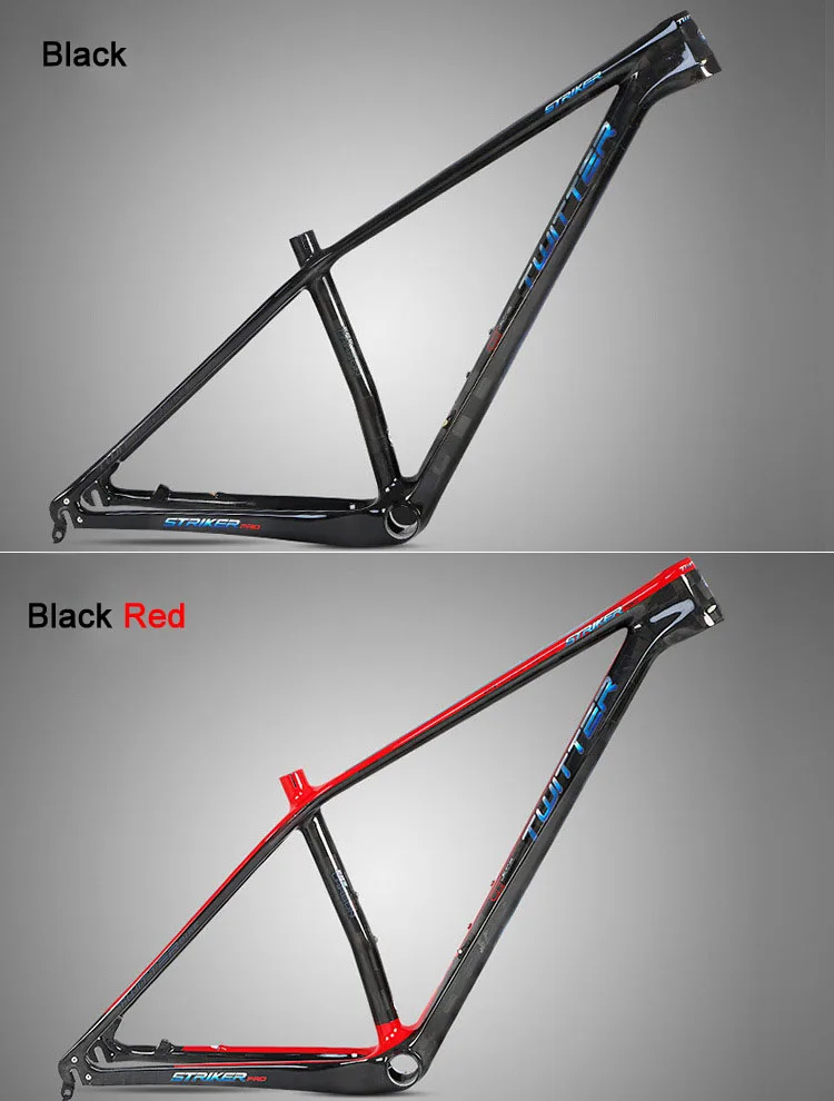 Twitter STRIKERpro MTB карбоновая рама Сверхлегкая рама для горного велосипеда XC рычаг кабель внутренней маршрутизации дисковый тормоз ESP уф лазер
