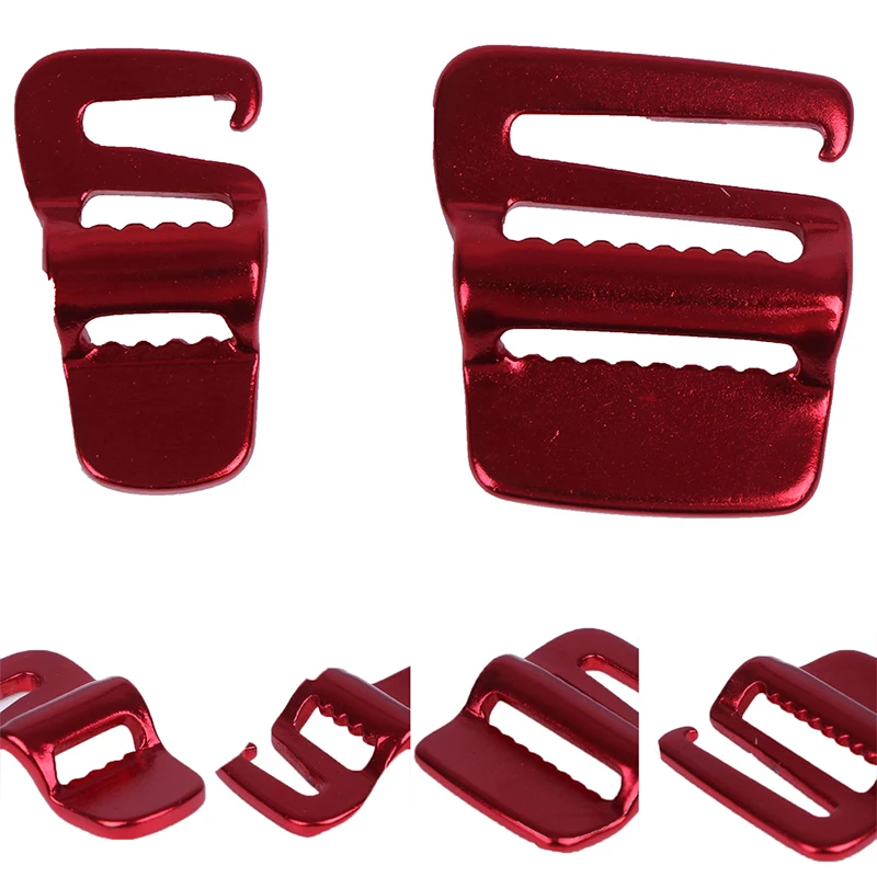 10Pcs Portable Backpack Fast Binding Buckle Luggage Package Tightening Buckle Tent Rope Tensioner Hook Outdoor Tools
